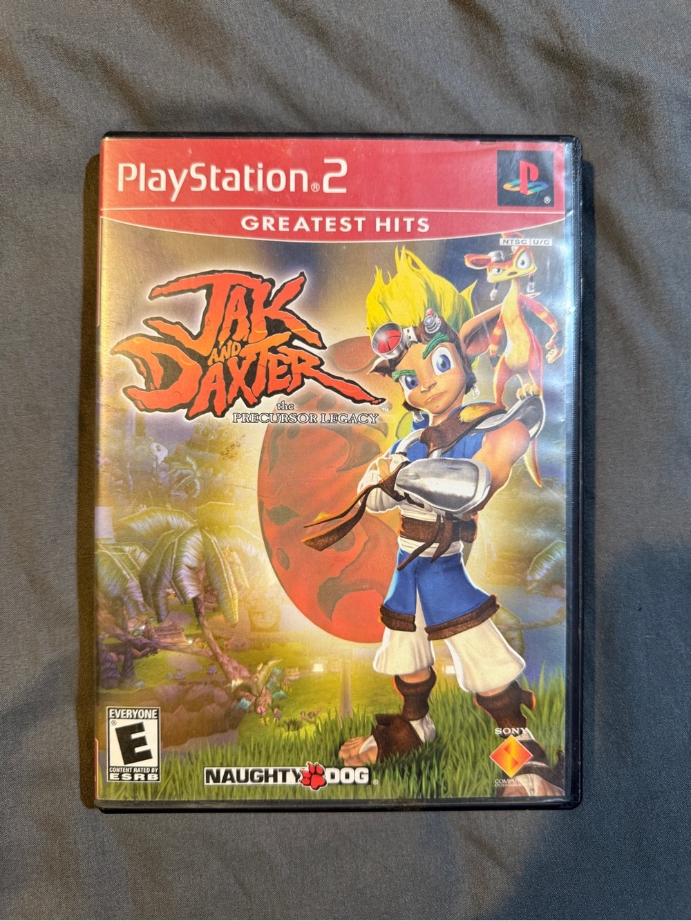 Sony PlayStation 2 Jak and Daxter Greatest Hits – Red and Yellow Cover